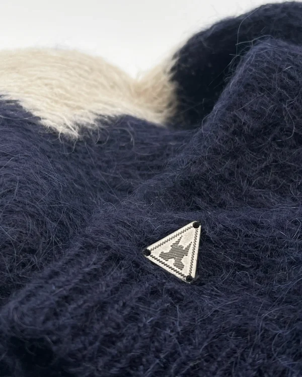 Truien En Sweaters-Gaastra Mohairmix Gemeleerde Trui Palmetta