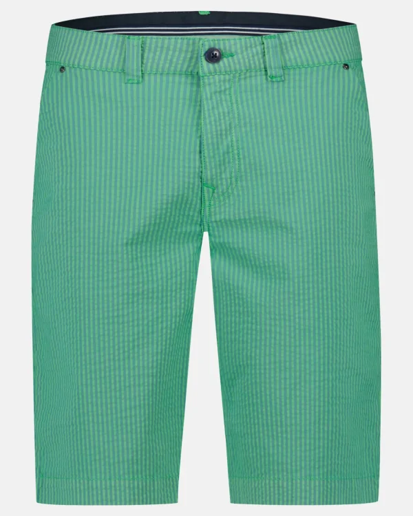 Shorts En Broeken-Gaastra Nantes Seersucker Island Green