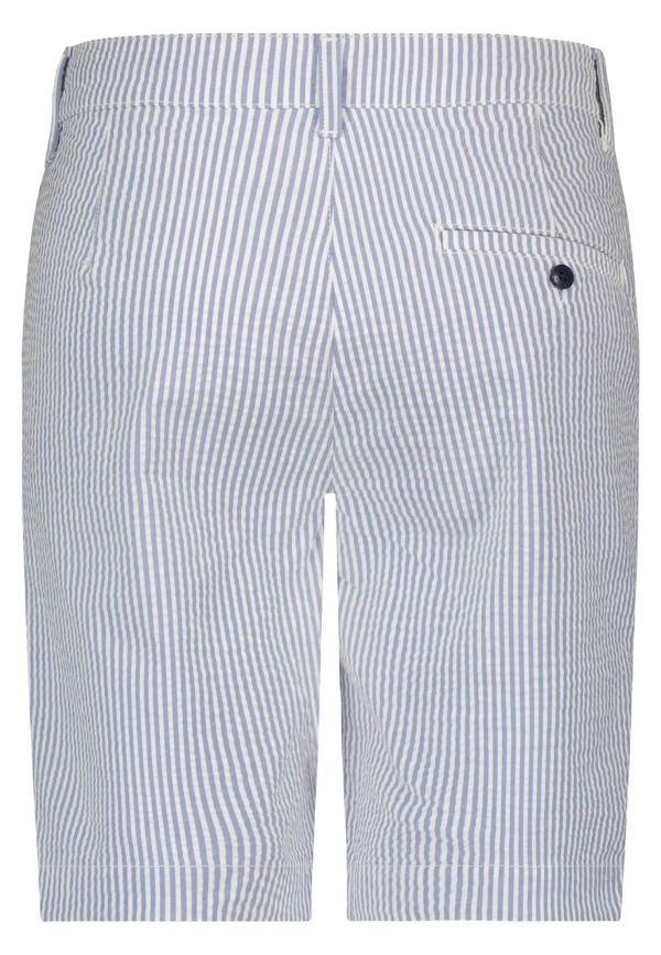 Shorts En Broeken-Gaastra Nantes Seersucker Navy