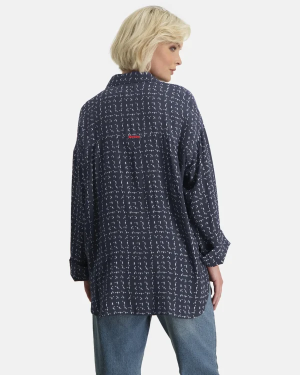 Blouses-Gaastra Olivia Flag Boyfriend Shirt