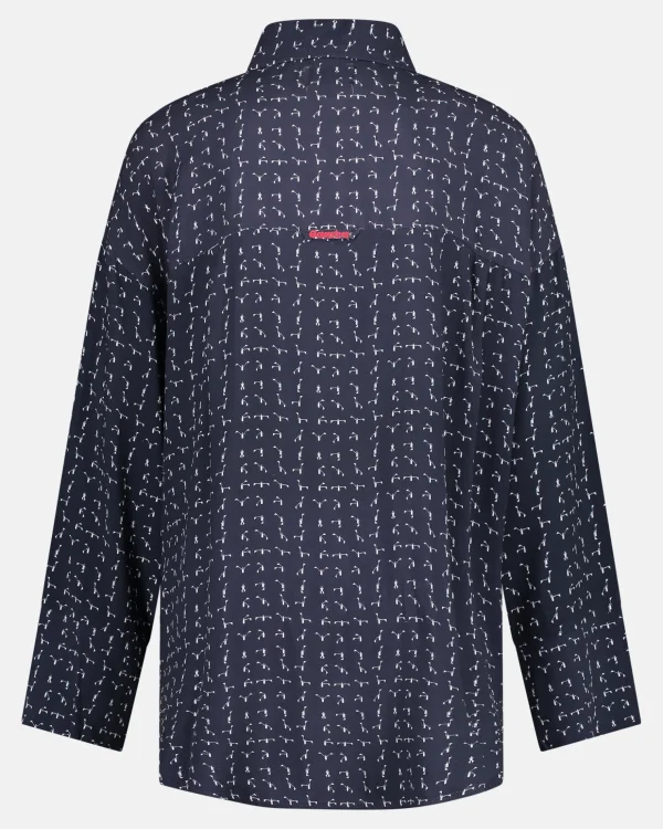 Blouses-Gaastra Olivia Flag Boyfriend Shirt