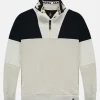 Truien En Sweaters-Gaastra Retro Trui Upstream Met Color Blocking