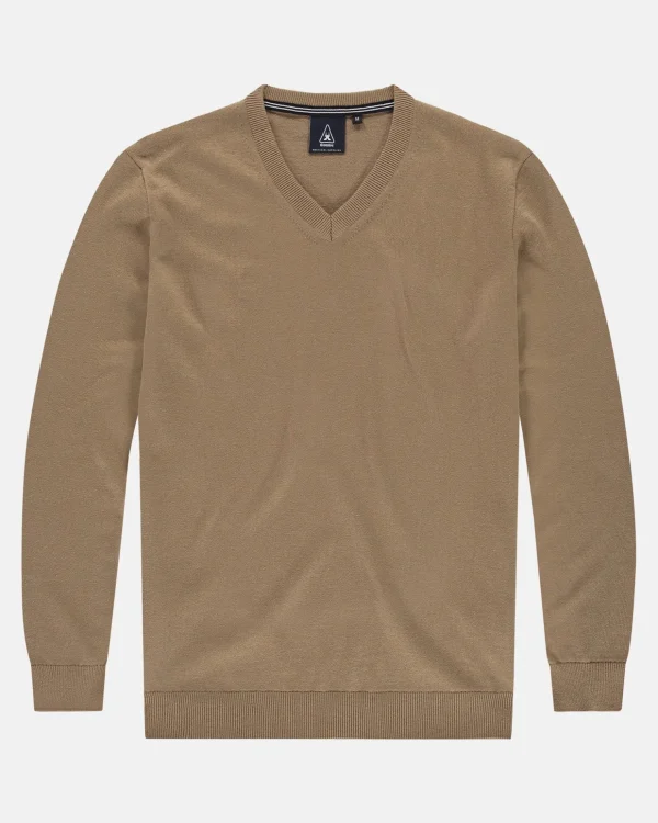 Truien En Sweaters-Gaastra Schooner Trui Met V-Hals