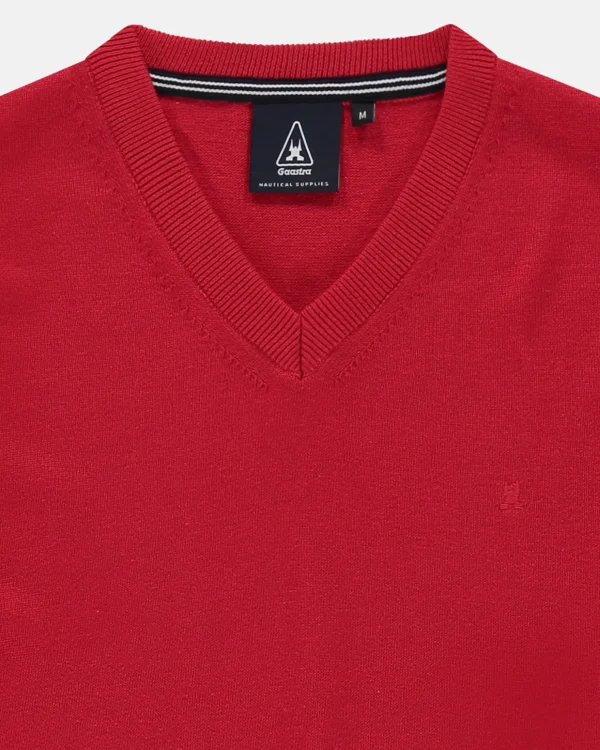 Truien En Sweaters-Gaastra Schooner Trui Met V-Hals