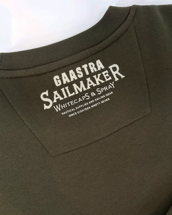 Truien En Sweaters-Gaastra Sportieve Trui Mangrove