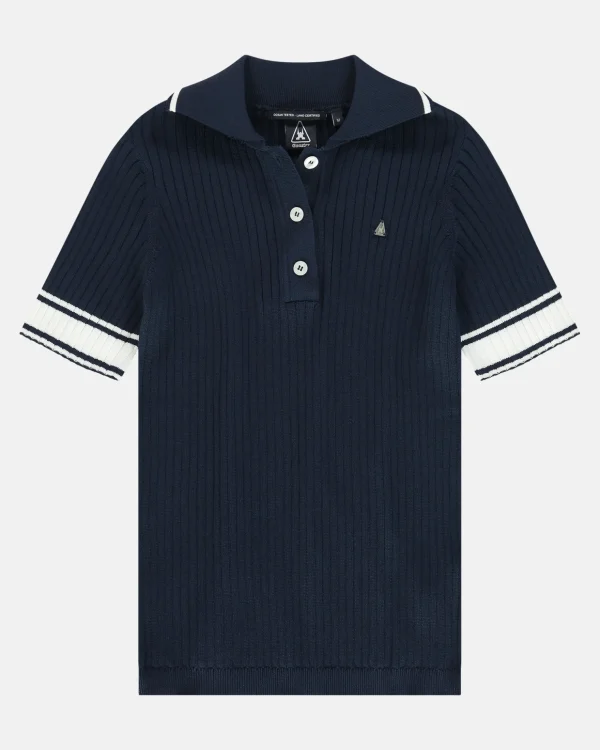 Polo'S En T-Shirts-Gaastra Stijlvolle Gebreide Polo Kady