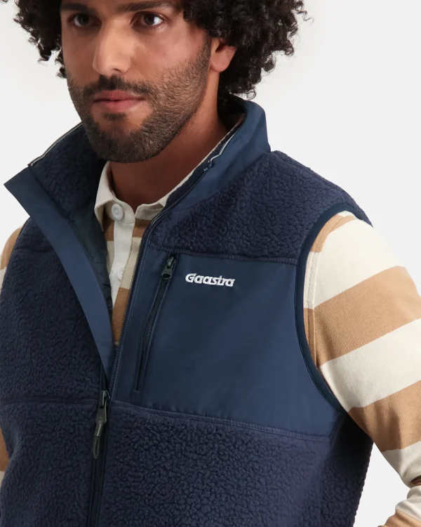 Bodywarmers-Gaastra Stijlvolle Vang Fleece Bodywarmer