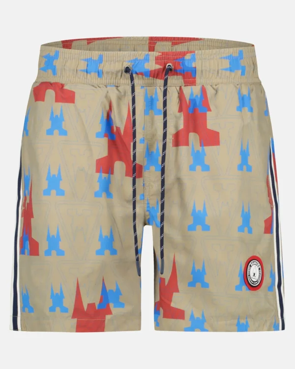 Zwemkleding-Gaastra Tahiti Zwembroek Met All-Over Print