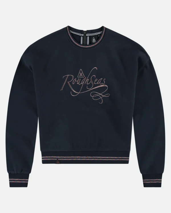 Truien En Sweaters-Gaastra Trui Equator Met Glitter Branding