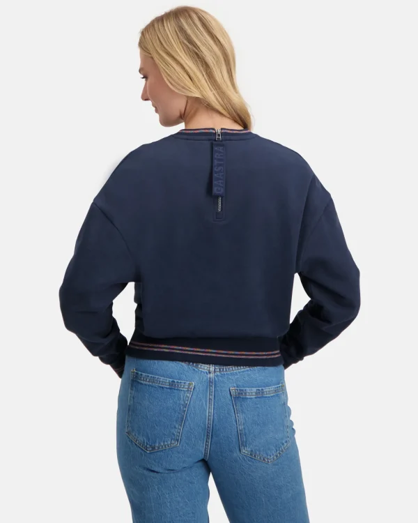Truien En Sweaters-Gaastra Trui Equator Met Glitter Branding
