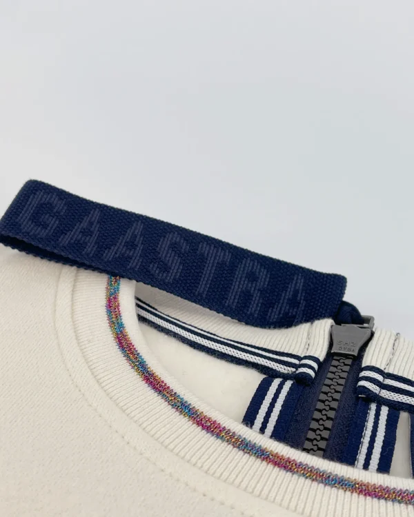 Truien En Sweaters-Gaastra Trui Equator Met Glitter Branding