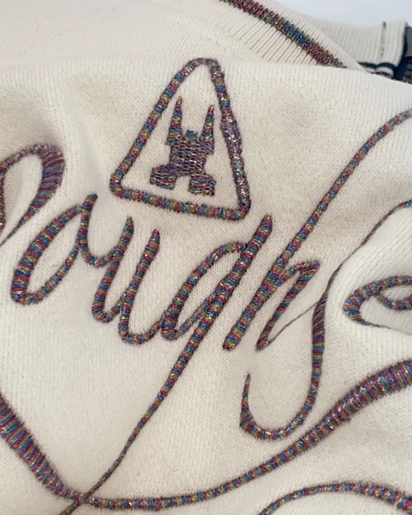 Truien En Sweaters-Gaastra Trui Equator Met Glitter Branding