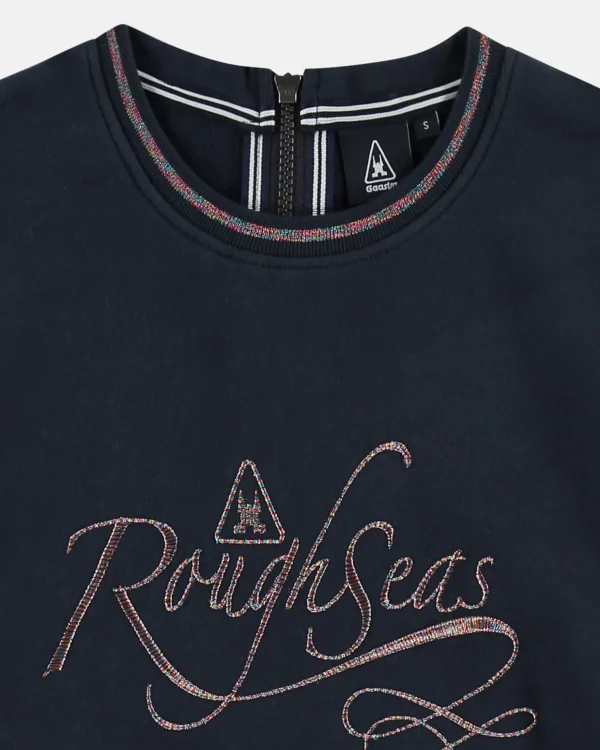 Truien En Sweaters-Gaastra Trui Equator Met Glitter Branding