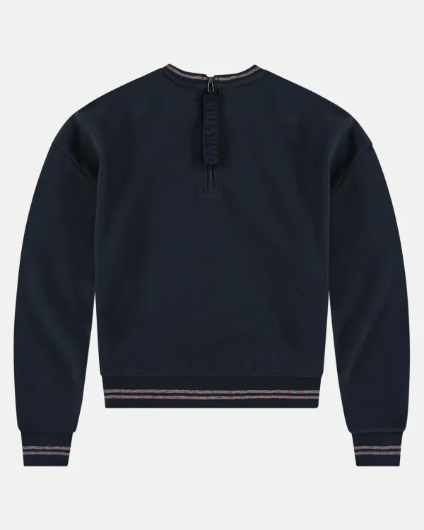 Truien En Sweaters-Gaastra Trui Equator Met Glitter Branding